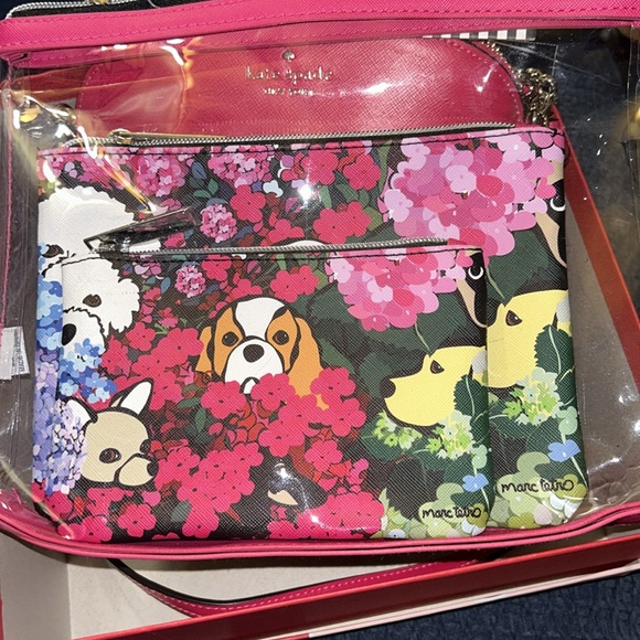 NWT Marc Tetro 3 Piece Travel Pouch Set - Picture 3 of 5